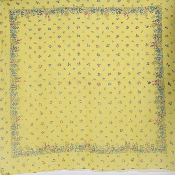 Liberty of London Sheer Silk Scarf with Floral Design - Picture 1 of 7